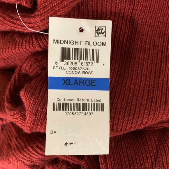 Bar III Sweater Brown Twist-Back Wool Women Sz XL - Picture 6 of 6